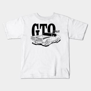 GTO (Black Print) Kids T-Shirt